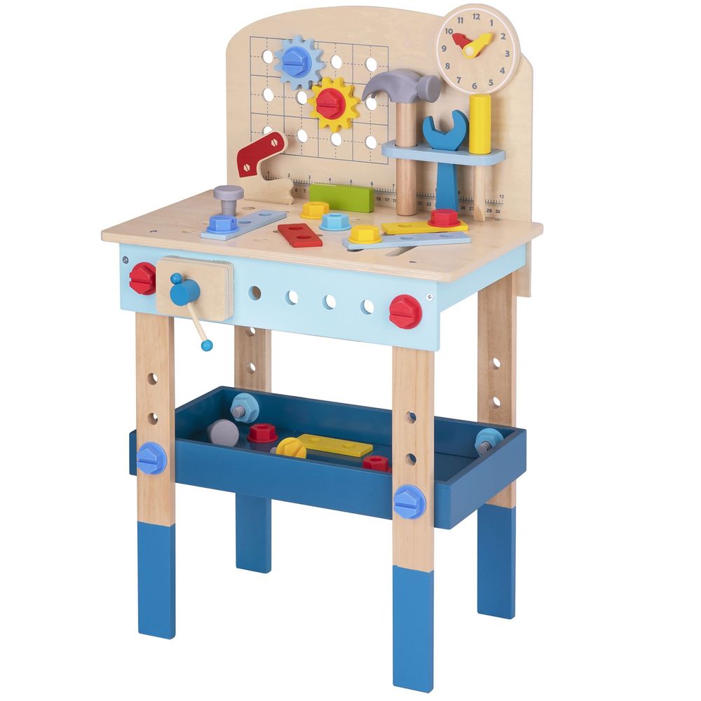 Tooky igračka drveni stol za DIY radionicu slika 1