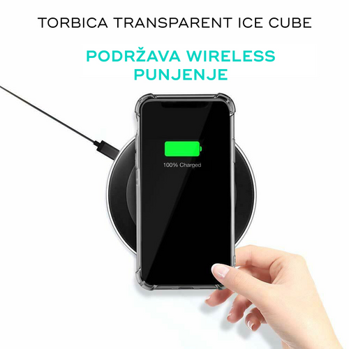 Torbica Transparent Ice Cube za iPhone 16 Plus 6.9 slika 4