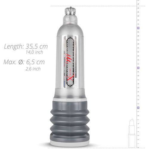 Pumpa za penis Bathmate HydroXtreme9, transparentna slika 6