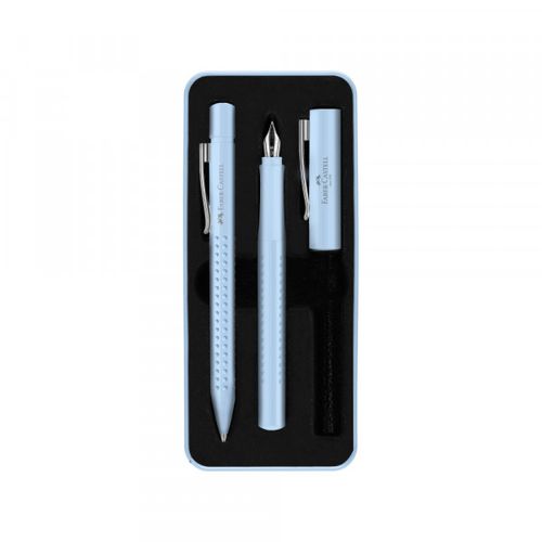 Set Faber Castell Grip 2010 hem.ol.+naliv pero M sky blue 201524 slika 2