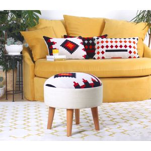 Farm - Multicolor Multicolor Pouffe