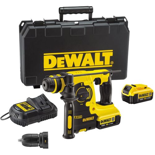 Dewalt DCH254M2 aku elektropnemuatski kombinirani čekić 18 v 4,0 ah slika 1