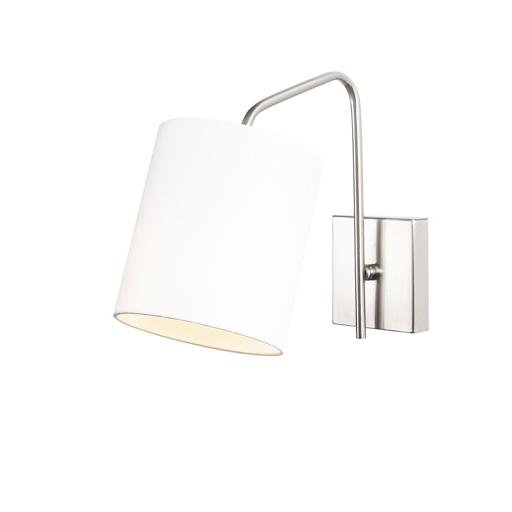 Ve - 6002 Nickel Bijela Zidna Lampa slika 5