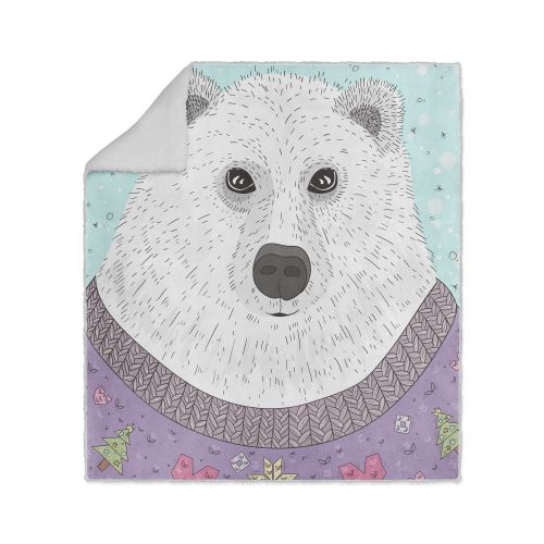 Deka 130x160 Throw Cool Bear slika 1