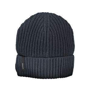 GIUESS JEANS BLUE MEN'S BEANIE