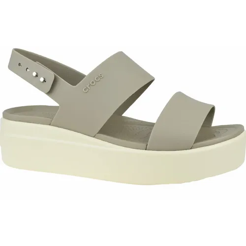 Ženske sandale Crocs brooklyn low wedge 206453-15w slika 9