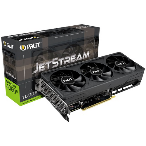 Grafička kartica Palit GF RTX4060Ti JetStream, 16GB GDDR6, NE6406T019T1-1061J slika 1