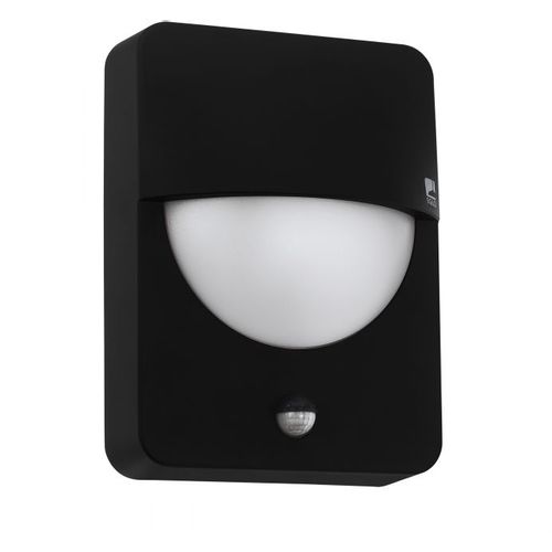 Eglo Salvanesco spoljna zidna lampa/1, e27, 28w, ip44, senzor, pocinčani čelik/plastika/crna  slika 1