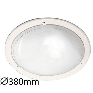 Rabalux Ufo plafonjera D38 E27 2x60W bela opal