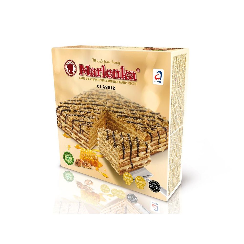 Marlenka torta od meda sa orasima 800g slika 1