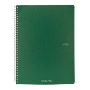Bilježnica Fabriano Ecoqua original A4 90g 70L spiralna kocke foglia 19290114