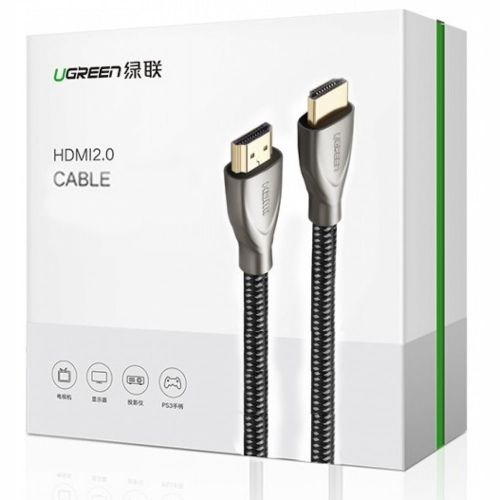 Ugreen HDMI 2.0 karbonski kabel od 3m - u kutiji slika 2