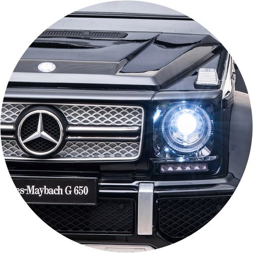 Mercedes auto na akumulator Maybach G650 Black slika 11