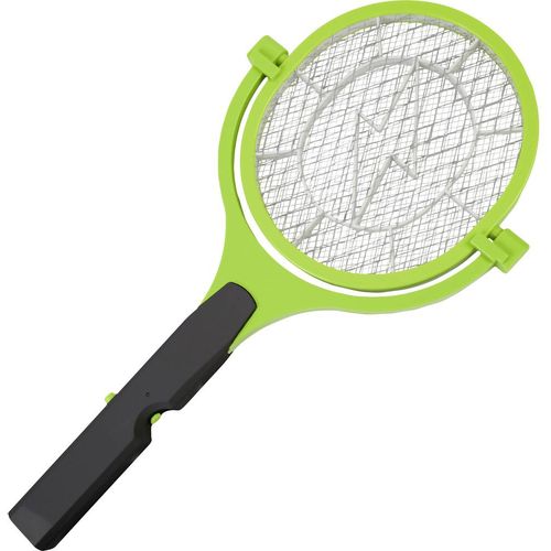 Gardigo Fly Swatter 90° Bzzz  25164  električna mreža  električna mlatilica za muhe    (D x Š x V) 445 x 228 x 28 mm  crna, zelena  1 St. slika 1