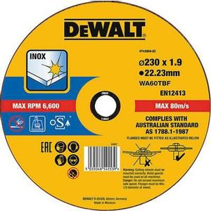 DeWalt rezna ploča za metal 230x1,9 mm
