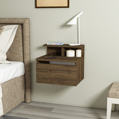 Olmo - Walnut Walnut Nightstand slika 1