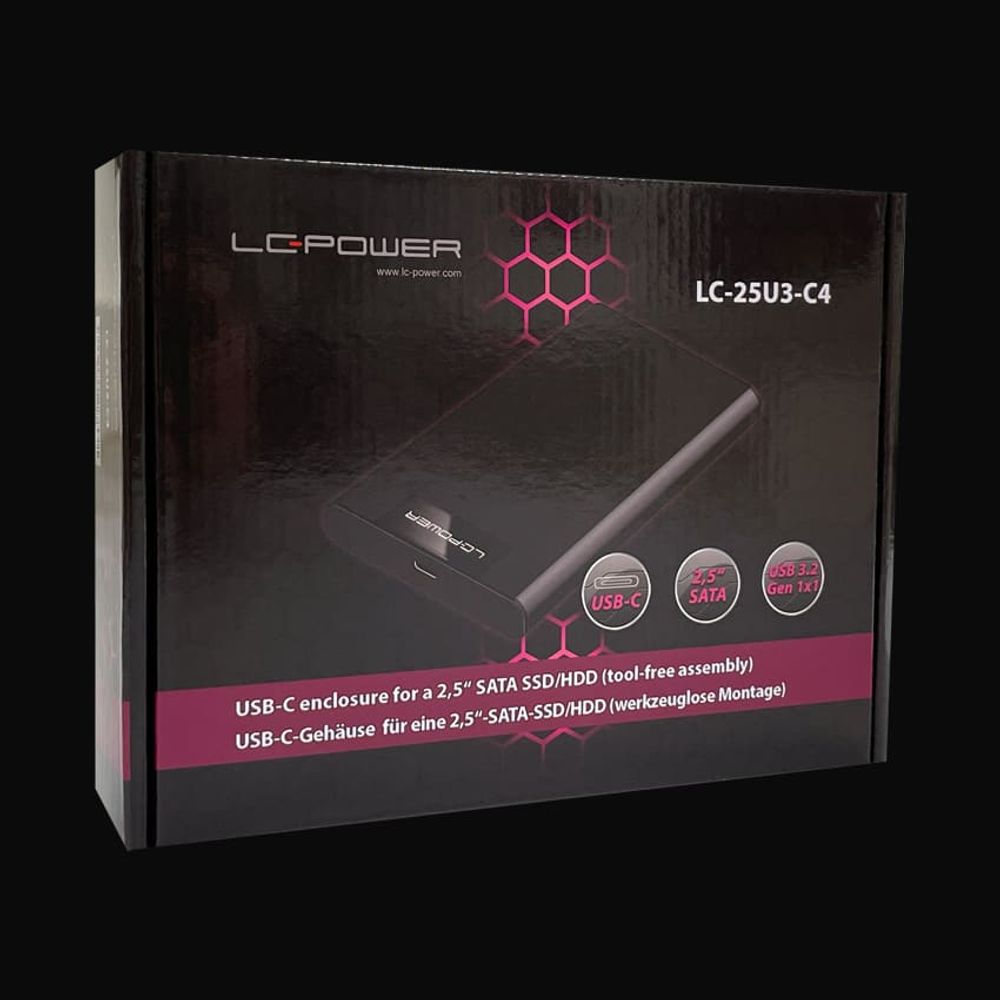 LC-Power Enclosure HDD/SSD 2.5" Aluminijsko kućište  slika 1