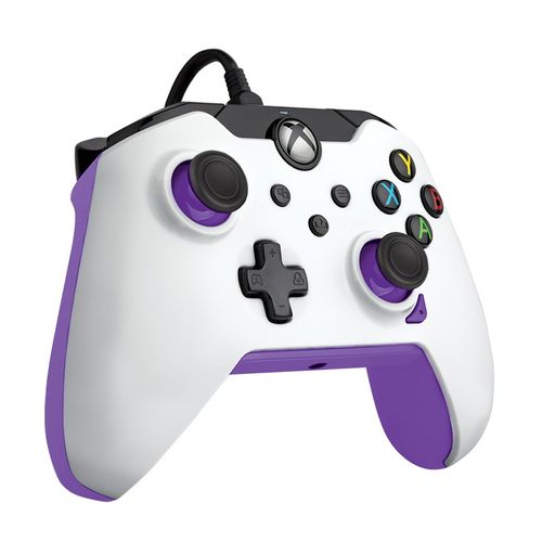 PDP XBOX WIRED CONTROLLER WHITE - KINETIC (PURPLE) slika 6