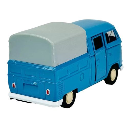 VW T1 double cabin pickup blue 1:34 slika 3