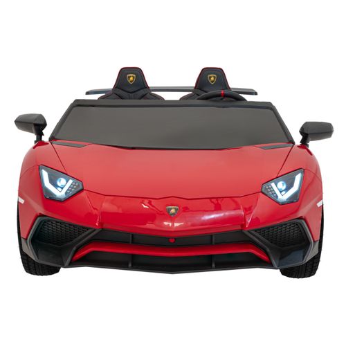 Licencirani auto na akumulator Lamborghini Aventador SV STRONG - dvosjed -  crveni slika 2