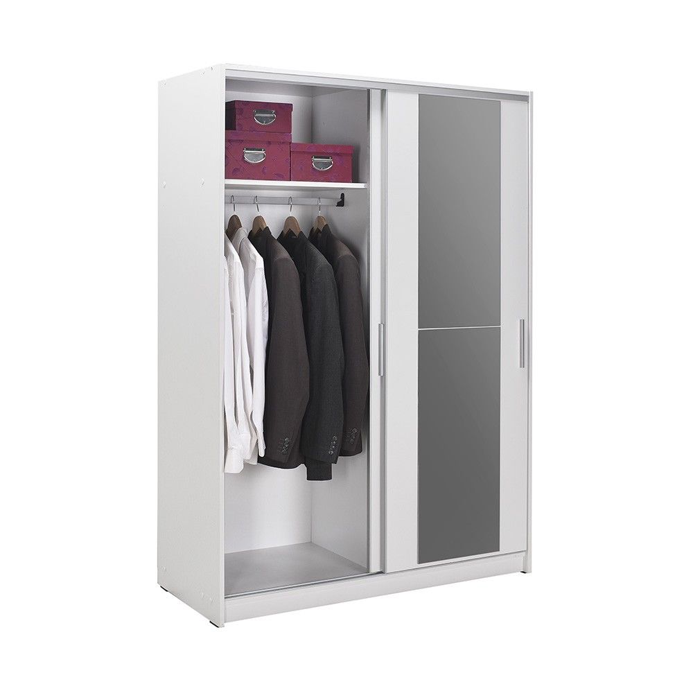 Bijela Garderobna Ormarić SWD-512-BB-2 slika 13