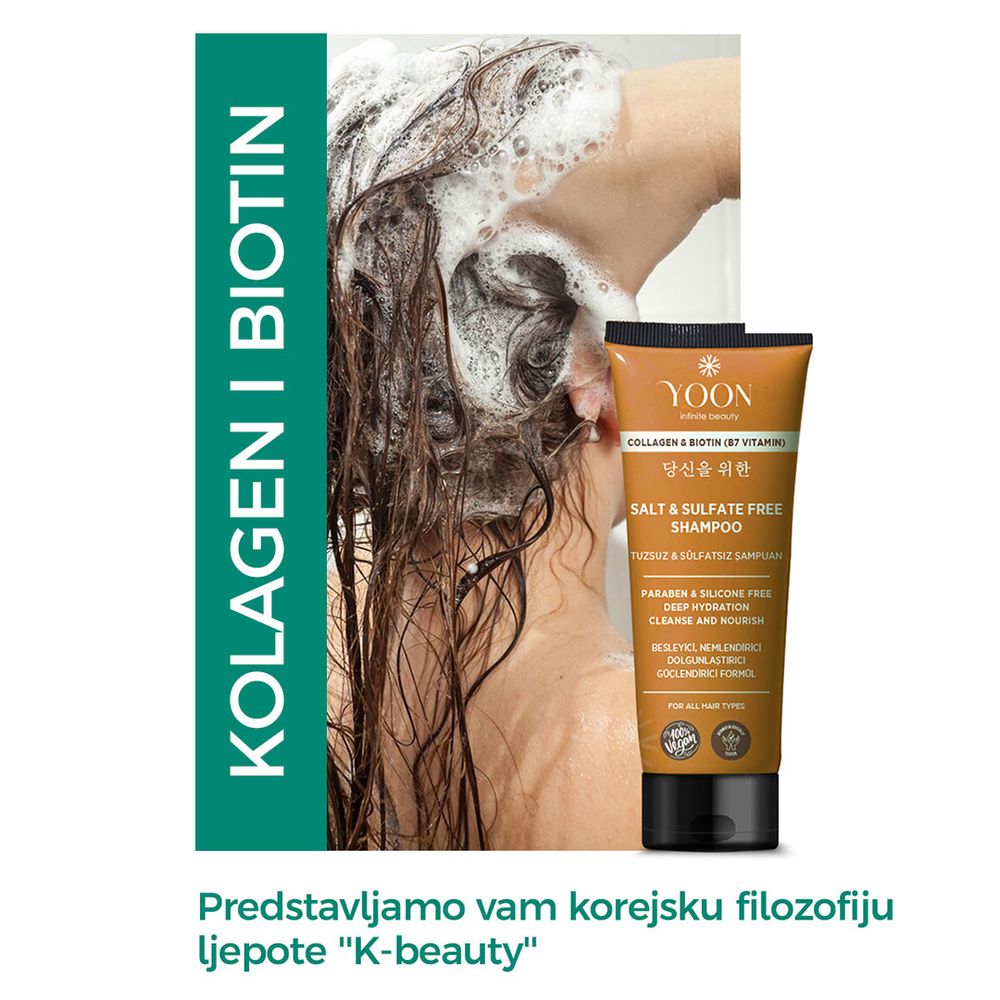 YOON Šampon za kosu bez sulfata i soli 250ml slika 10