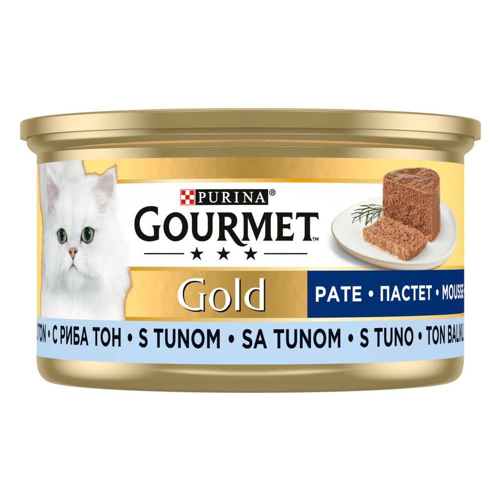 Gourmet Gold Hrana za mačke mousse Tuna, 85g slika 2