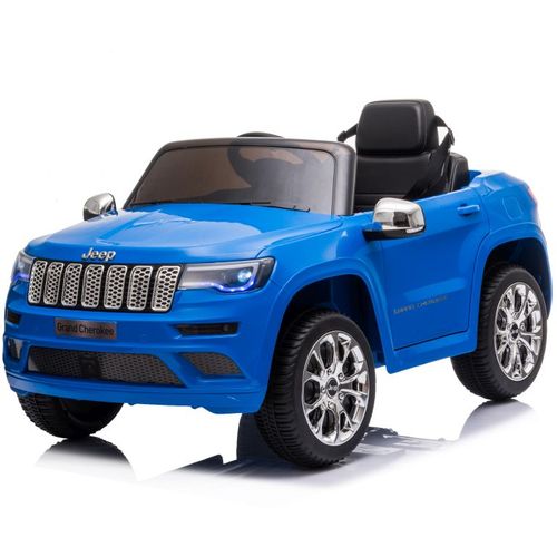Licencirani auto na akumulator Jeep Grand Cheokee - plavi slika 3