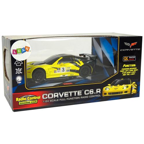 Sportski auto na daljinsko upravljanje Corvette C6.R - Žuti slika 6