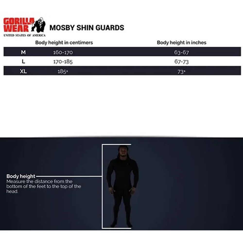Gorilla Wear MOSBY Štitnici za potkoljenice slika 5