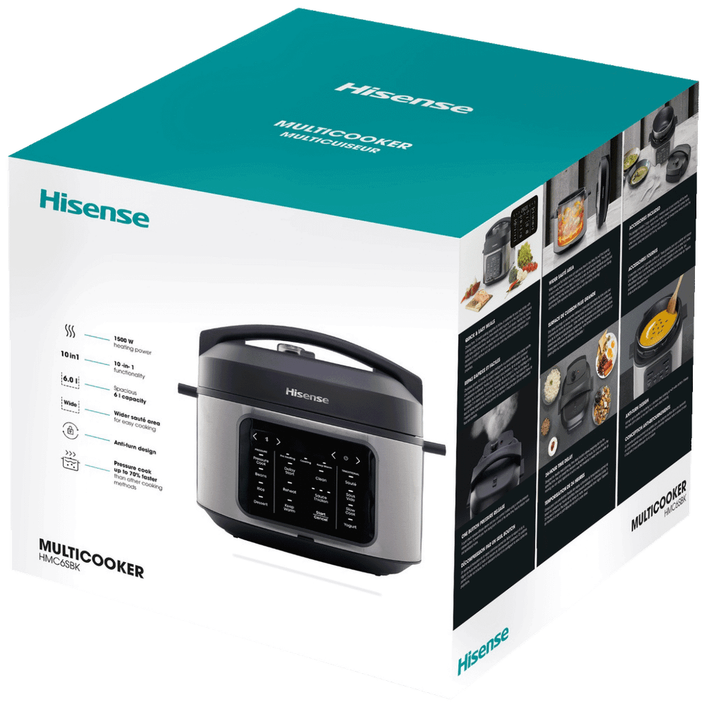 Hisense Višenamjenski lonac/Multicooker HMC6SBK, 6 lit. slika 6