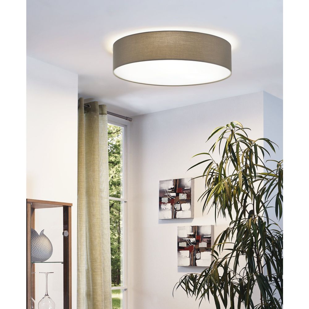 Eglo Pasteri Plafonjera - 3 E27, Promjer 570 mm, Siva/Siva slika 2