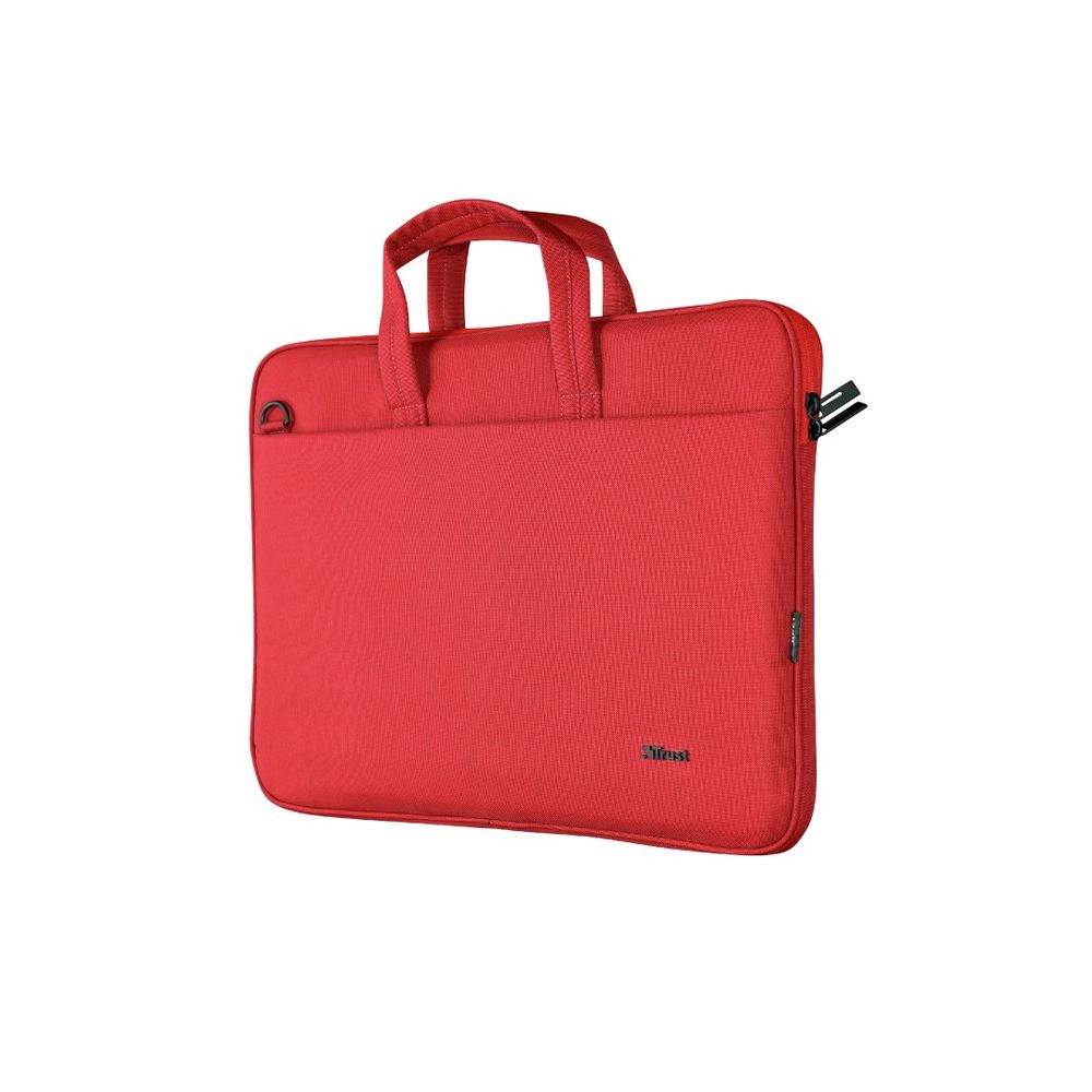 Trust torba laptop 16'' crvena Bologna ECO-Friendly, slim model za laptope 16'' slika 1