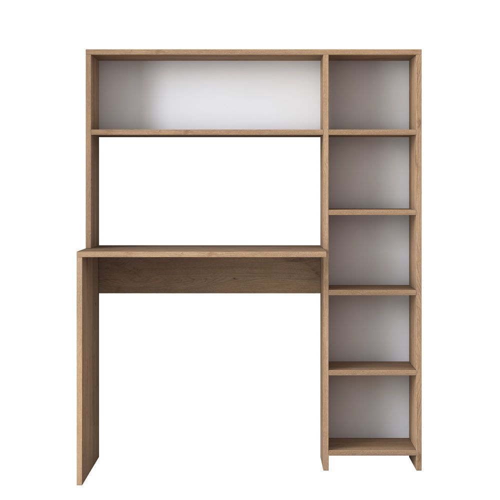 HA104 - 2025 Oak Study Desk - radni sto i polica slika 10