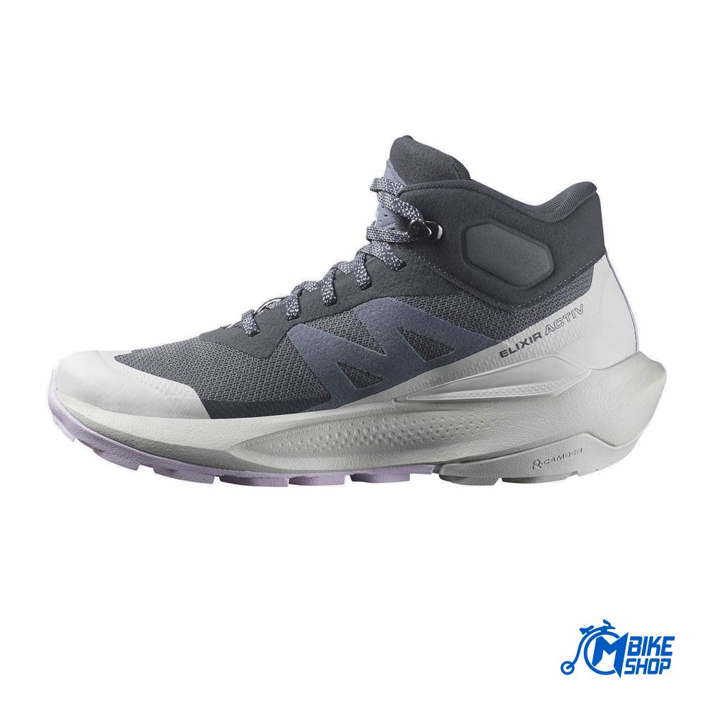 Salomon Ženske gležnjerice Elixir Activ MID GTX, India Ink/Glacier Gray/Orchid Petal slika 2