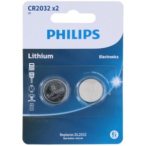 Baterija PHILIPS CR2032 baterija 3V 1kom
