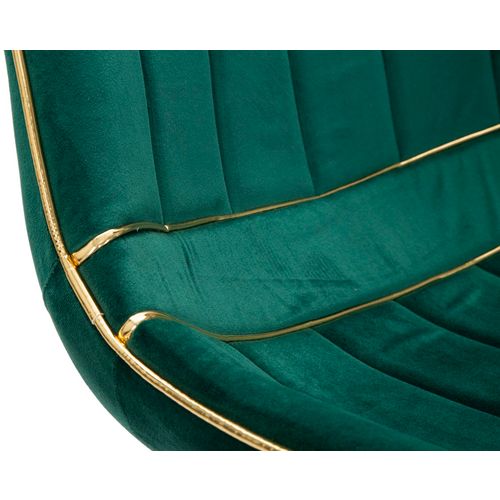 Mauro Ferretti Stolica Paris verde-gold set 2 kom cm 51x59x79 slika 6