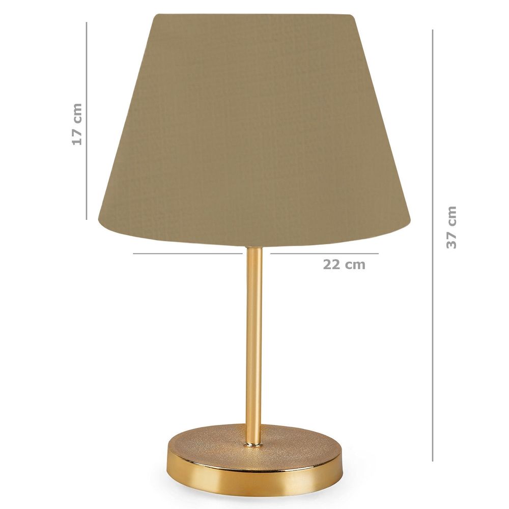 AYD-2852 Zlatna Abažur Lampa slika 3