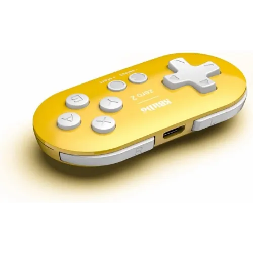 8BitDo Zero 2 Bluetooth Controller Yellow Edition slika 3