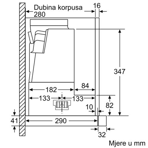 Bosch teleskopska napa DFS067K51 slika 10