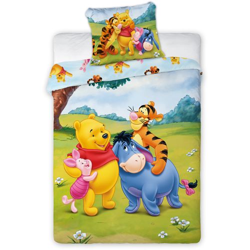 Posteljina za bebe Winie the Pooh 100x135+40x60cm  slika 1