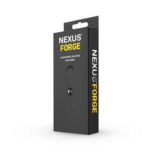 Podesivi prsten za penis Nexus - Forge, crni slika 5