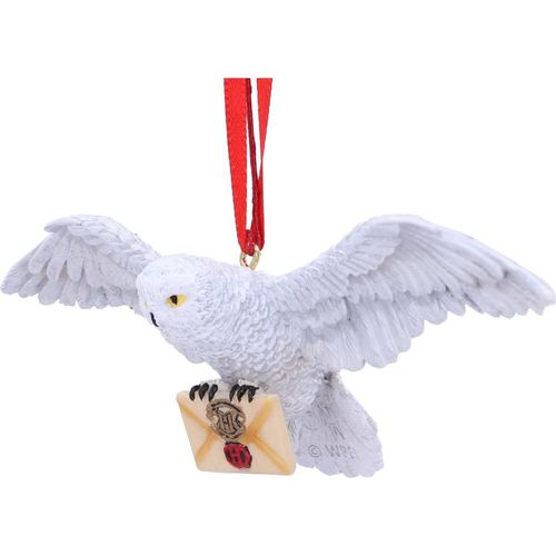 NEMESIS NOW HARRY POTTER HEDWIG HANGING ORNAMENT 13CM slika 3