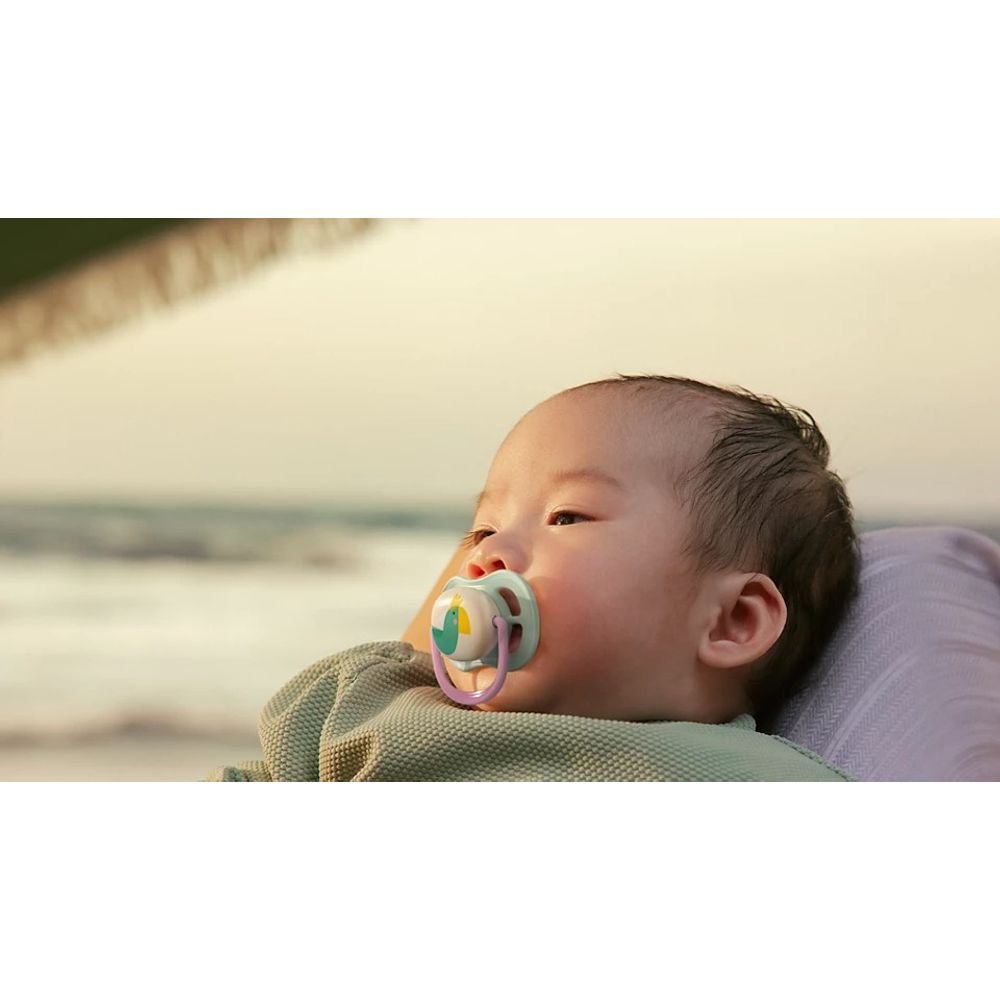 Philips Avent Duda varalica Ultra Air Happy 0-6mj Girl, 2kom SCF080/24 slika 4