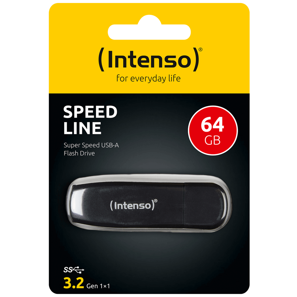 (Intenso) USB Flash drive 64GB Hi-Speed USB 3.2, SPEED Line - USB3.2-64GB/Speed Line slika 1