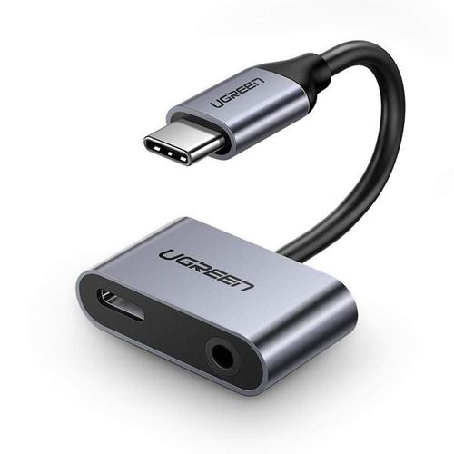 Ugreen USB-C na 3.5mm + USB-C hub adapter slika 1