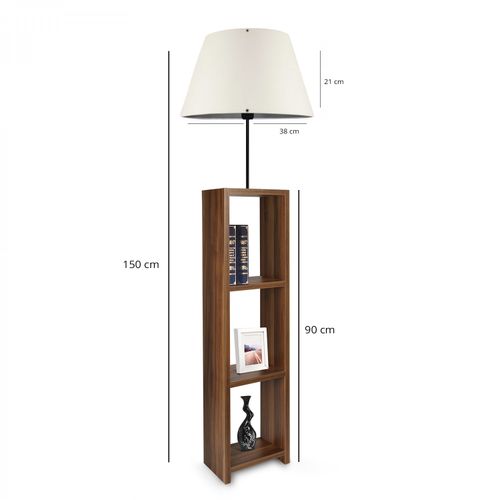 Opviq AYD-3152 Stalna Lampa od Krem Drveta slika 3