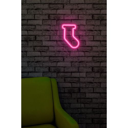 Wallity Ukrasna plastična LED rasvjeta, Socks - Pink slika 13