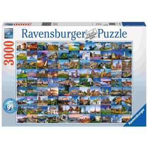 Ravensburger Puzzle 99 Najljepših mjesta u Europi 3000kom