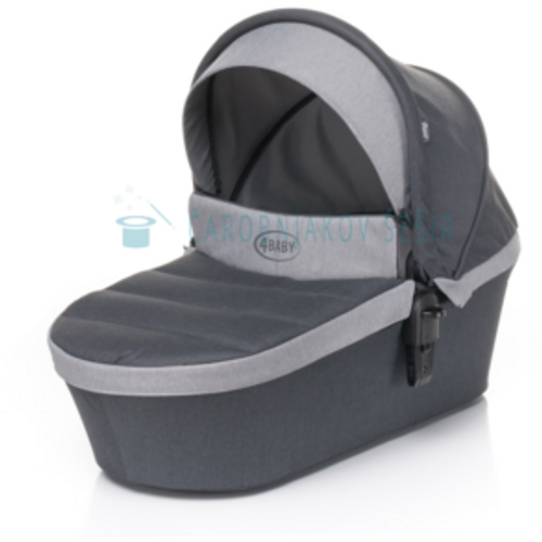 4Baby Kolica 2u1 Cosmo - Dark Grey slika 11